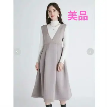 셀포드 분또 점퍼 드레스 그레이 36