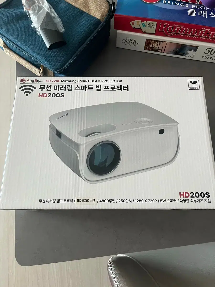 Anibeam Wireless Mirroring Smart Beam Projector