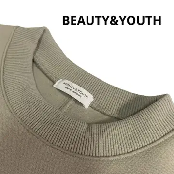 BEAUTY&YOUTH 20SS/종이상자 크루넥 풀오버