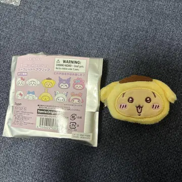 치이카와 (먼작귀) 산리오 시크릿 헤어 클립 토끼 폼폼푸딩