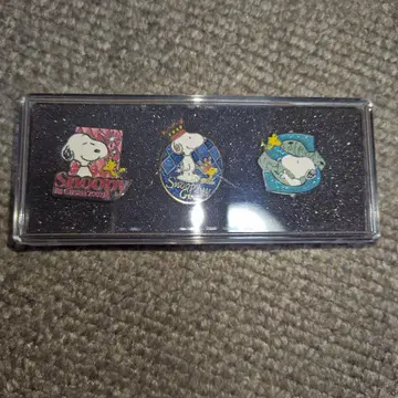 SNOOPYinGinza2007 핀즈 3개 세트