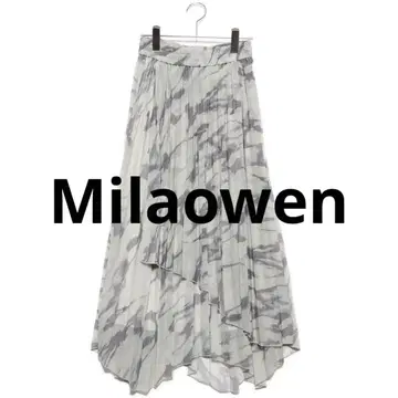 Milaowen 비대칭 밑단 스커트