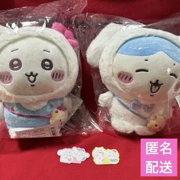 치이카와 산리오 봉제 인형 하치와레 세트 덤 포함