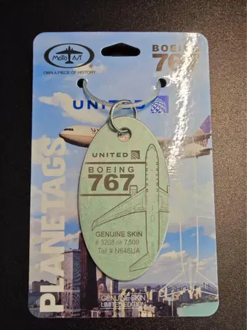 유나이티드 항공 Planetags B767-300ER