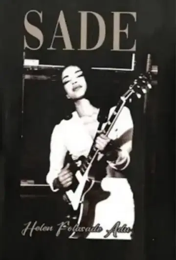 샤데아두 Sade Adu 티셔츠 재즈 서울 싱거 jazz
