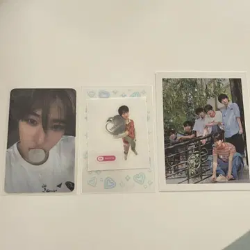 wichu nct 트레이딩 카드 시온 사쿠야 씰 스티커