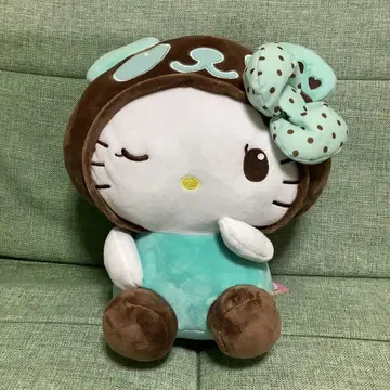 팬더 헬로키티 러블리 아이스 BIG 봉제 인형 파랑