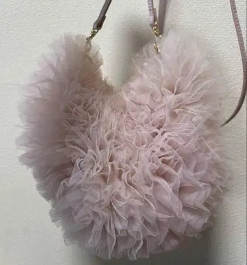 FURFUR 튤 프릴 백 PNK