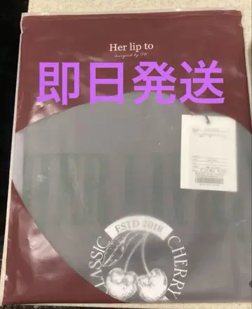 herlipto Classic Cherry Tee 체리 티셔츠