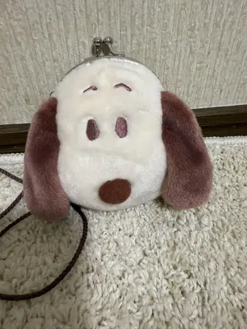 스누피 가마구치 미니백