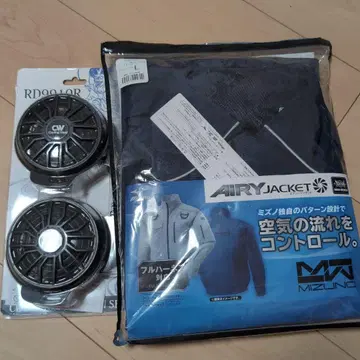 MIZUNO AIRY JACKET 네이비 L 레귤러 팬 포함