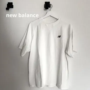 New Balance 뉴발란스 화이트 티셔츠 L