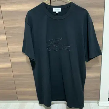 라코스테 블랙 티셔츠 US L