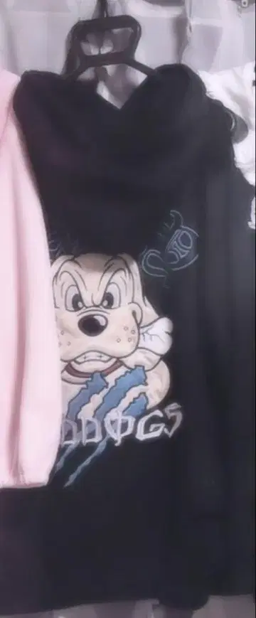 갈피 후드티 블랙