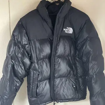 노스페이스 블랙 다운 자켓 M
