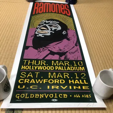 TAZ Ramones 1994 콘서트 포스터