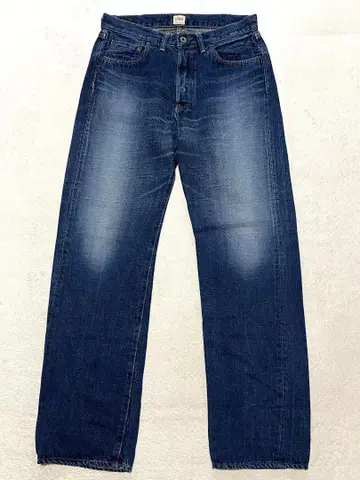 EDWIN 505SXR 5055 빨간색 귀 헴프 W33 데님 팬츠 일본제