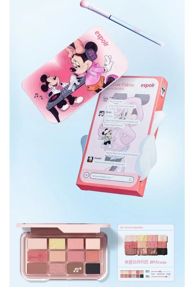 Espoir Eye Core Palette Disney Edition No. 8, new product