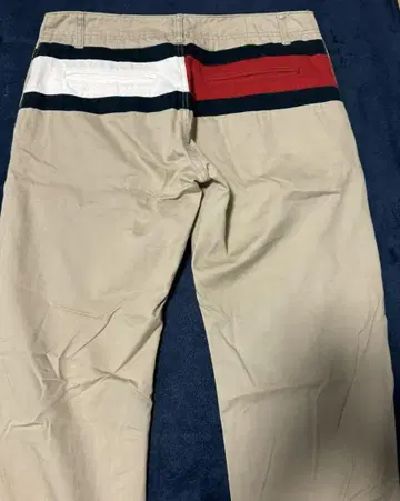 타미힐피거 TOMMY 코튼 팬츠 M 베이지 치노 팬츠 아메카지