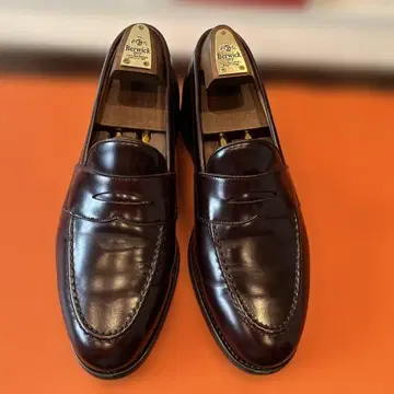 Berwick 9628 코인 로퍼 UK8.0 버건디