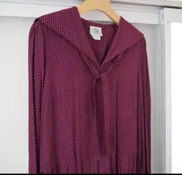 영국제 Laura ashley 로라 애슐리 원피스 세일러 하운드투스 체크