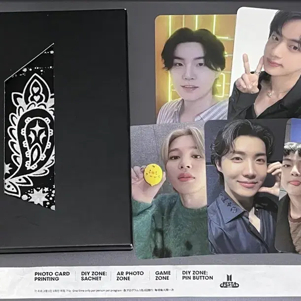 【BTS】　FESTA　armyzone　bandana　PhotoCard BTS 2025 FESTA ARMY ZONE GIFT PHOTOCARD SET(7pcs) + BANDANA