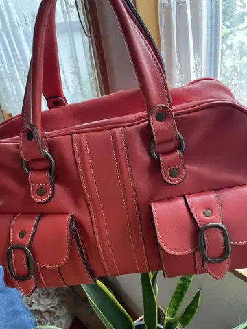J&M DAVIDSON 보스턴 백/가죽