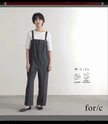 포시 for/c 발수 살로펫 팬츠 올인원 M