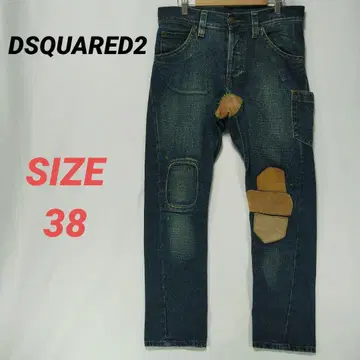 DSQUARED2 디스퀘어드 청바지 데님 팬츠 패치워크