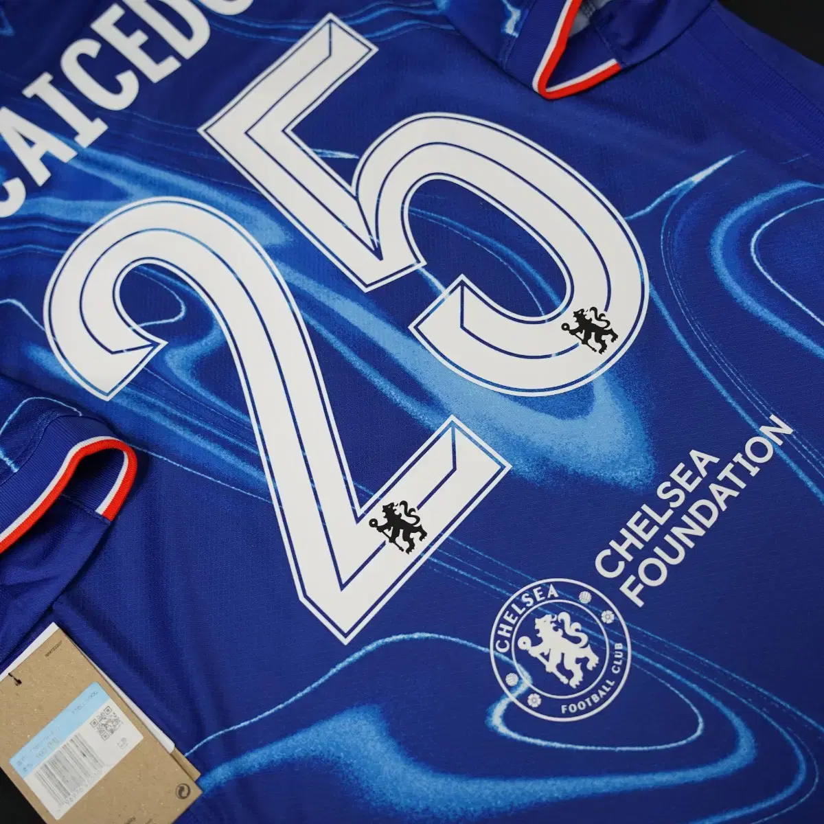 Overseas M] 24/25 Chelsea Caicedo Conference League Home Final u