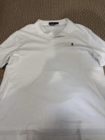 POLO 화이트 피케 셔츠
