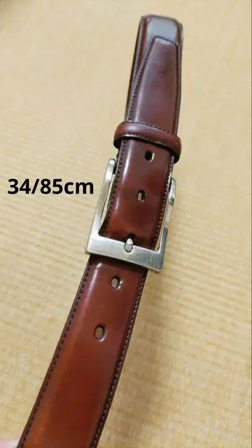 가마쿠라 셔츠 코도반 벨트 85cm 다크 브라운 1장 가죽