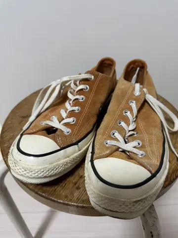 컨버스 컨버스 ct70 척 테일러 오렌지 스웨이드 26cm