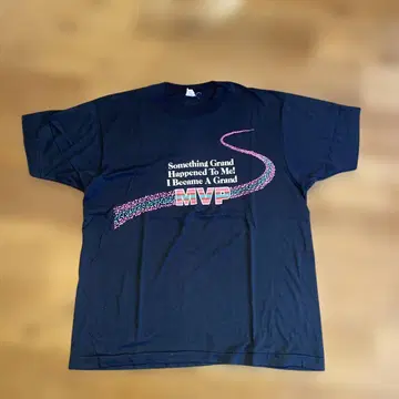 구제 의류 Something Grand MVP 티셔츠 L 빈티지 USA