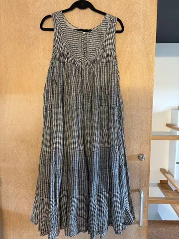 Luxe for j.s 슬리브리스 롱 원피스