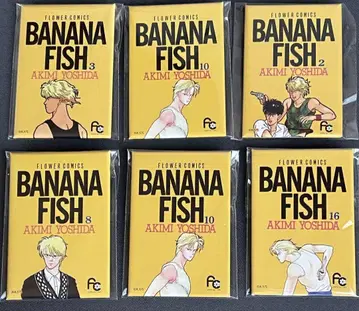 banana fish 아쉬 스퀘어 캔뱃지 dmm 스크래치