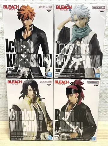 BLEACH 피규어 이치고 겨울 시로 화이트 4개 세트