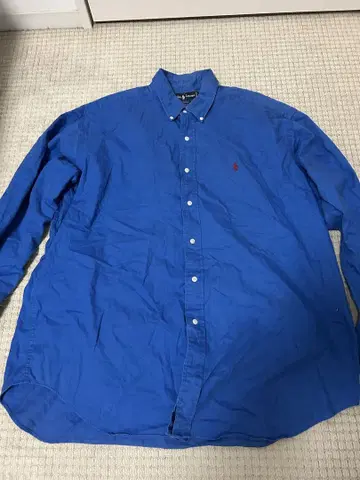 Ralph Lauren BLAIRE XL 파랑 셔츠