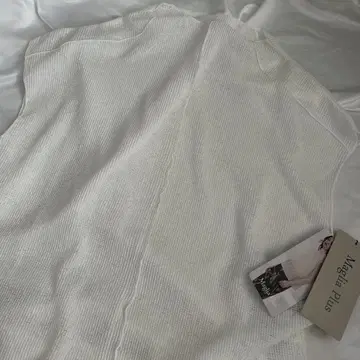 마리아 플러스 드라이 넥 프렌치 풀오버 시어