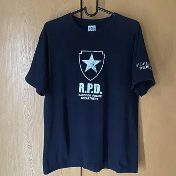 바이오하자드 USJ 한정판 티셔츠 R.P.D 라쿤 시티 경찰 S