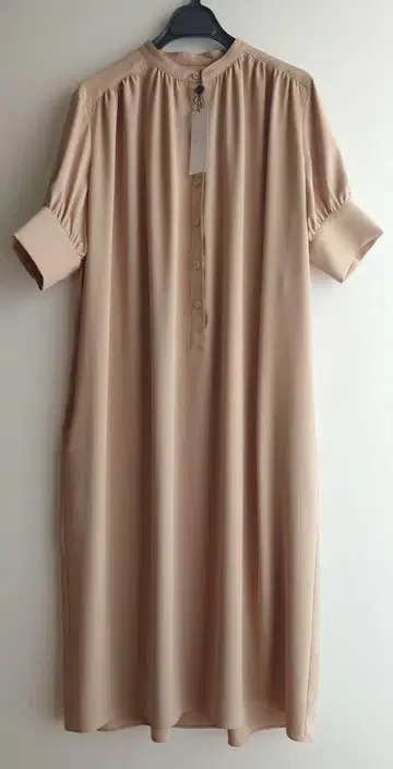 BEIGE, 베이지 38호 개더 원피스 SIMEON