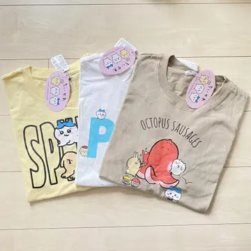 치이카와 (먼작귀) 티셔츠 묶음 판매