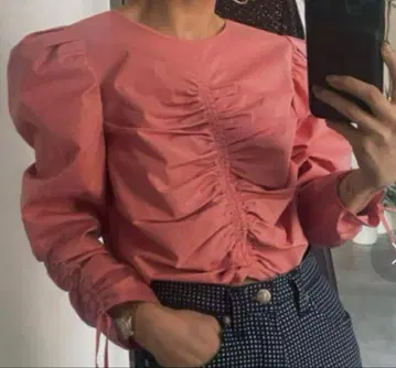 2WAY LADY FISHBONE MINI BLOUSE 장마