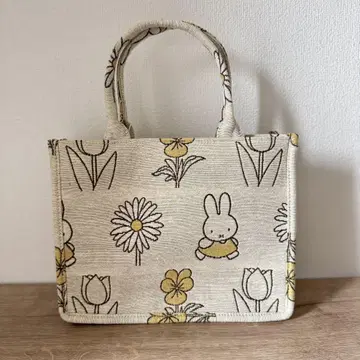 미피 토트백 꽃무늬 딕 브루나 miffy 미피 백
