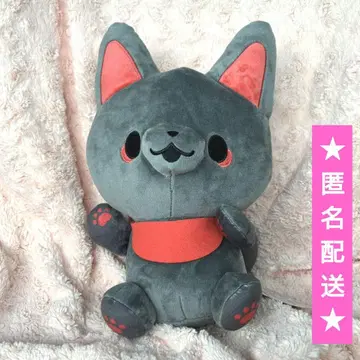 카미사마 여우와 샐러리맨 BIG 봉제 인형 [검정]
