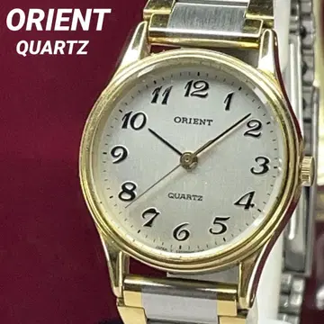 새상품급 ORIENT QUARTZ 배터리 교환 완료 일본제 손목시계