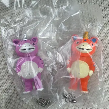 쾌수 부스카 소프트 비닐 공 체인 마스코트