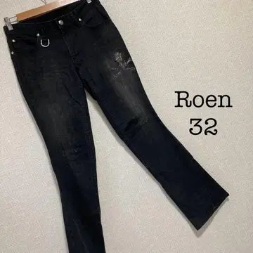 Roen 데님 팬츠 (32) 블랙 빈티지 가공