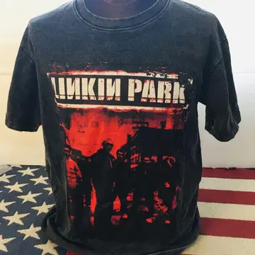 린킨 파크 LINKIN PARK L 밴딩 티셔츠 락 티셔츠