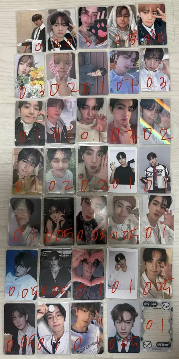 The Boyz younghoon hyunjae zuu new eric poca wts
